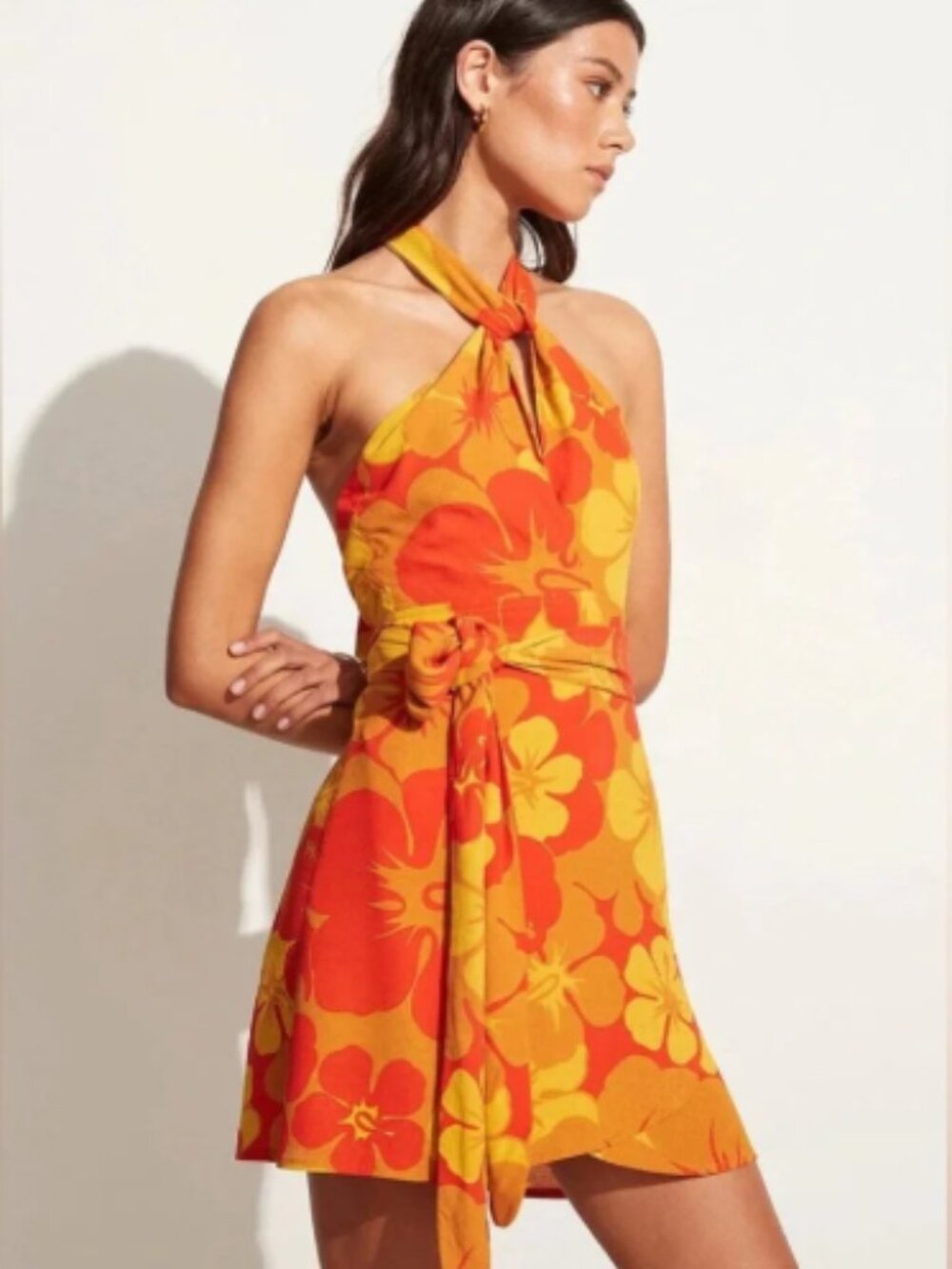 FAITHFULL THE BRAND  Odette Floral Mini Dress
